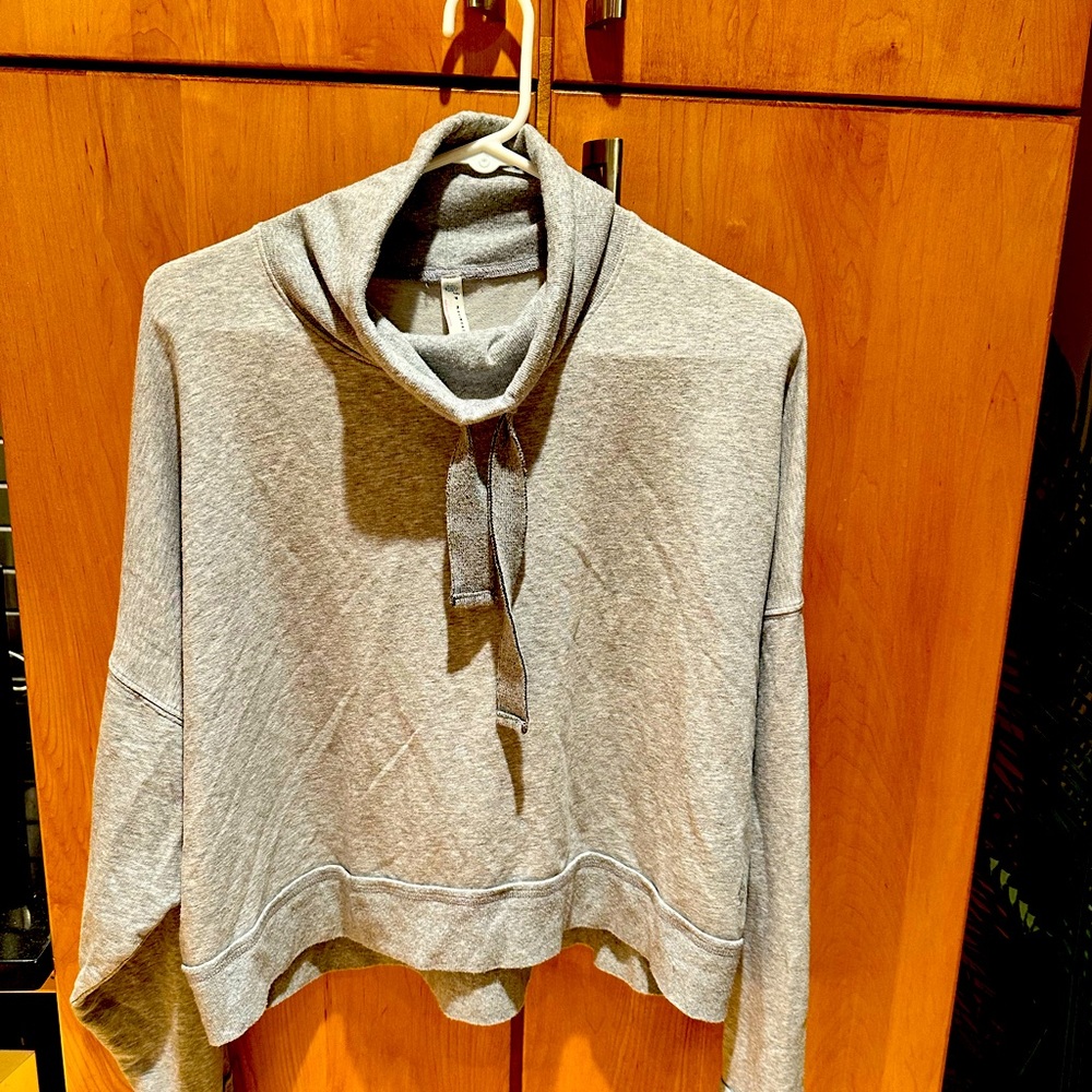 Free People Movement Gray Pullover